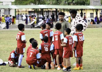 während des Trainings